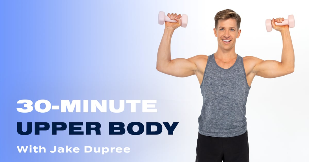 Wzmocnij i ujędrnij górne partie ciała dzięki zaawansowanemu, 30-minutowemu treningowi