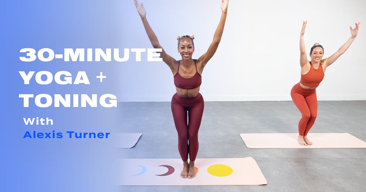 Dodaj sobie energii dzięki temu 30-minutowemu treningowi inspirowanemu jogą