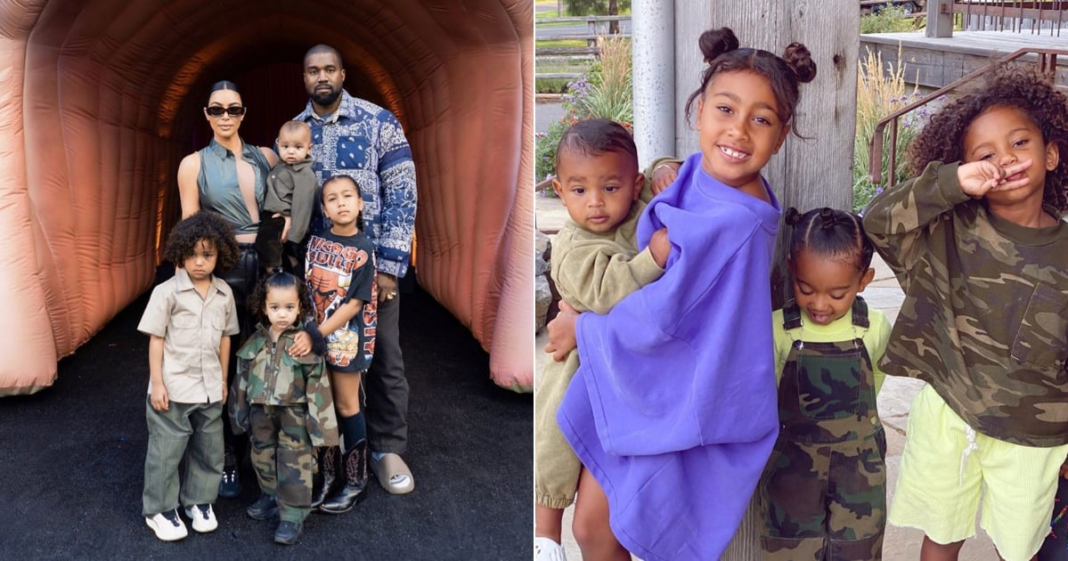 100+ zdjęć 4 uroczych dzieci Kim i Kanye: North, Saint, Chicago i Psalm