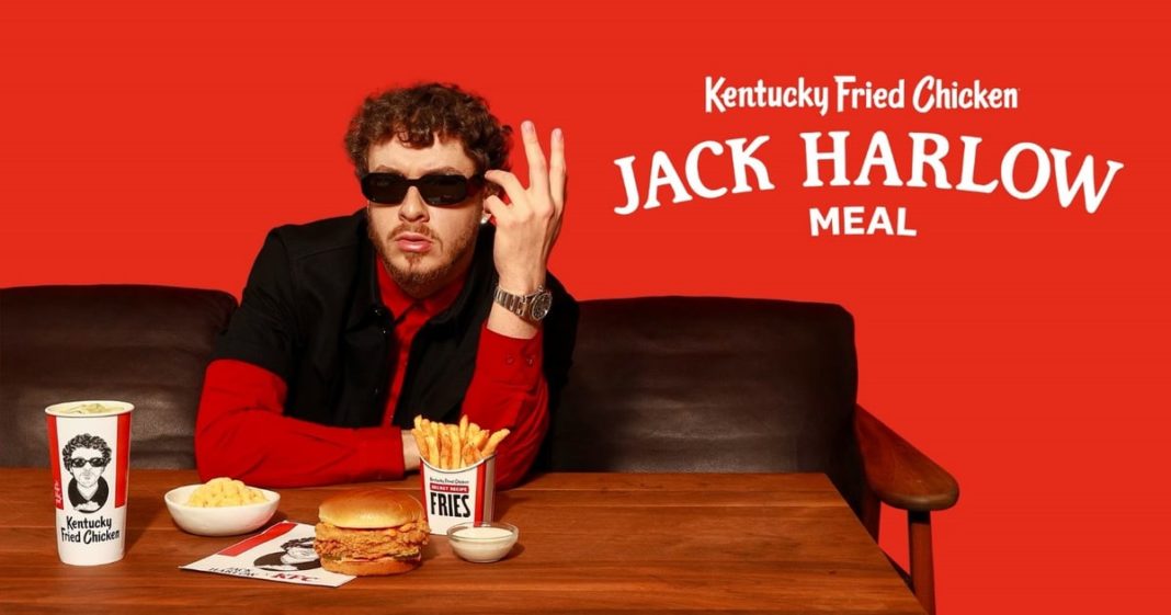 Jack Harlow wypuścił oficjalny posiłek KFC, a my jesteśmy zakochani w opakowaniu