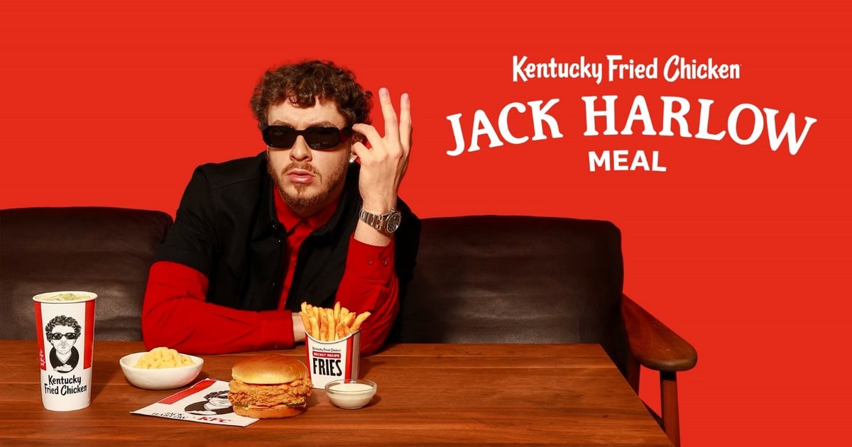 Jack Harlow wypuścił oficjalny posiłek KFC, a my jesteśmy zakochani w opakowaniu
