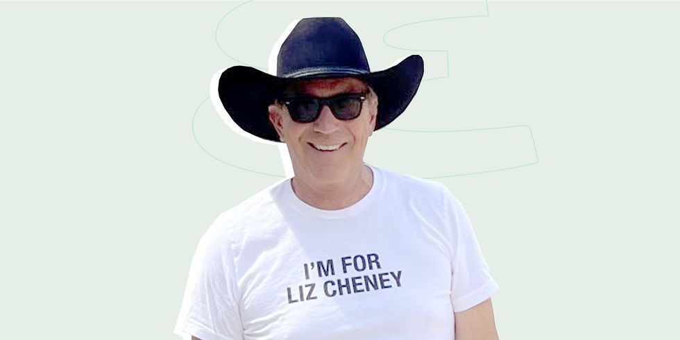 Oficjalny rzecznik Yellowstone Kevin Costner popiera Liz Cheney w wyborach